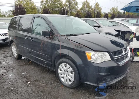 2015 Dodge Grand Caravan Se из США, поврежденный, VIN 2C4RDGBG9FR559544